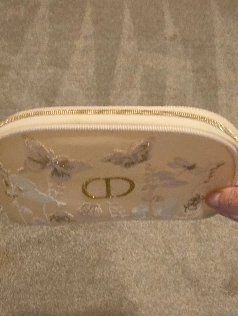 Dior GWP VIP Beauty Butterfly Makeup Cosmetic Pouch, Limited Edition